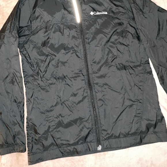 Columbia | Shell Windbreaker Jacket Black Size Kids Medium 10/12 Unisex - Picture 10 of 14